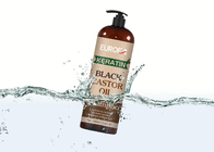 काले अरंडी का तेल शैम्पू ठीक और सूखे बालों के लिए प्राकृतिक खुशबू शैम्पू